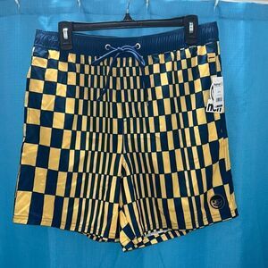 Neff retro board shirts yellow blue